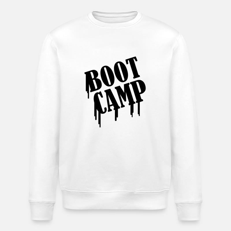 boot_camp - Sweat bio ROLLER Stanley/Stella Unisexe - blanc