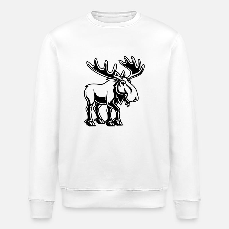élan - Sweat bio ROLLER Stanley/Stella Unisexe - blanc