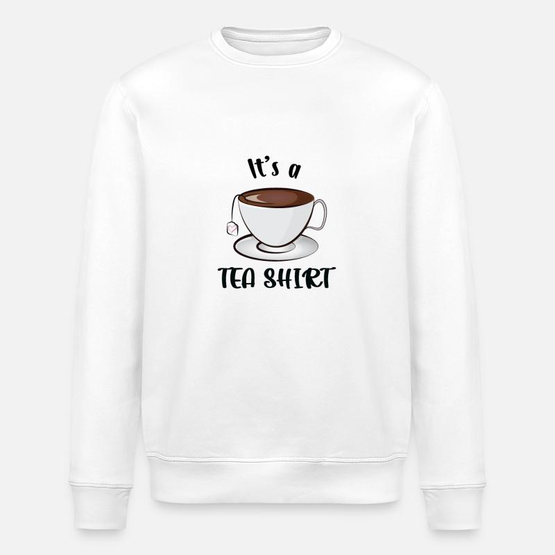 C’est un Teashirt - Sweat bio ROLLER Stanley/Stella Unisexe - blanc