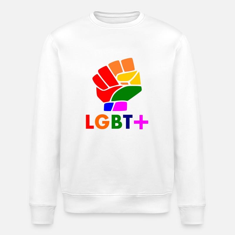 Lgbt - Stanley/Stella Unisex Bio-Sweatshirt ROLLER - Weiß