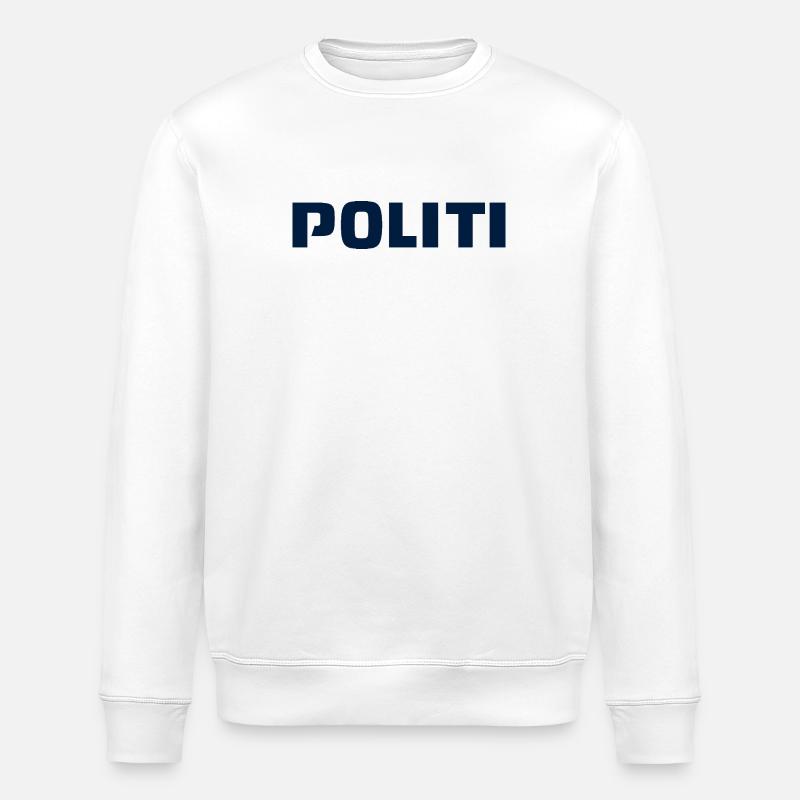 Polizei - Stanley/Stella Unisex Bio-Sweatshirt ROLLER - Weiß