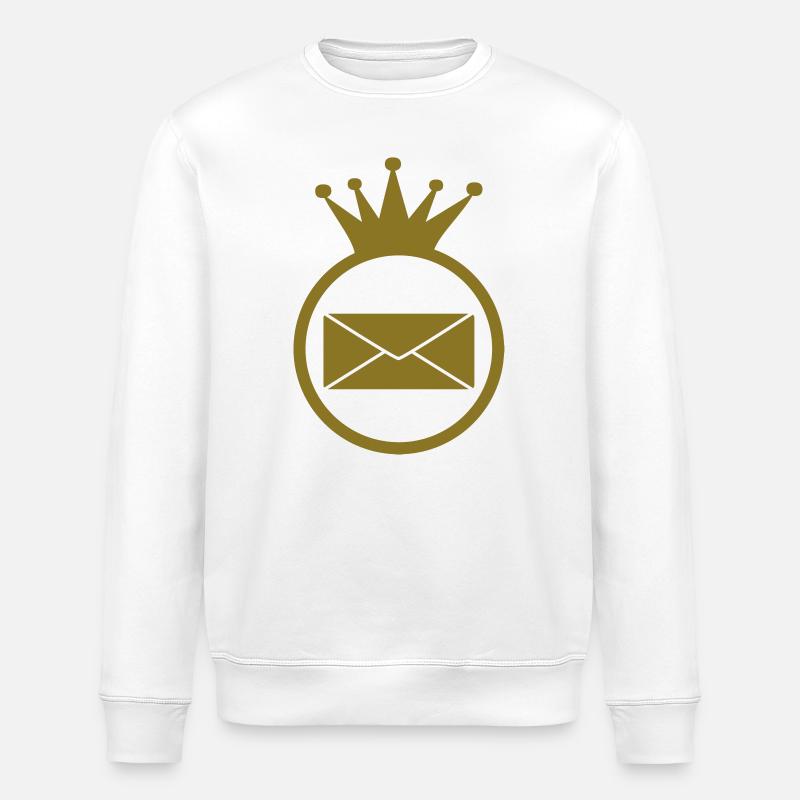 Postman / Briefträger / Postier - Sweat bio ROLLER Stanley/Stella Unisexe - blanc