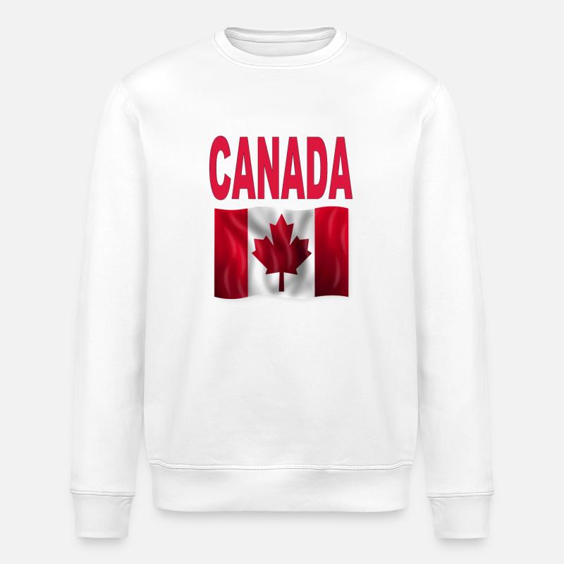 CANADA - Sweat bio ROLLER Stanley/Stella Unisexe - blanc