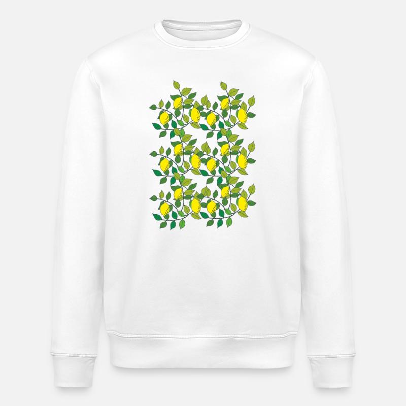 zitronenbaum - Stanley/Stella Unisex Bio-Sweatshirt ROLLER - Weiß