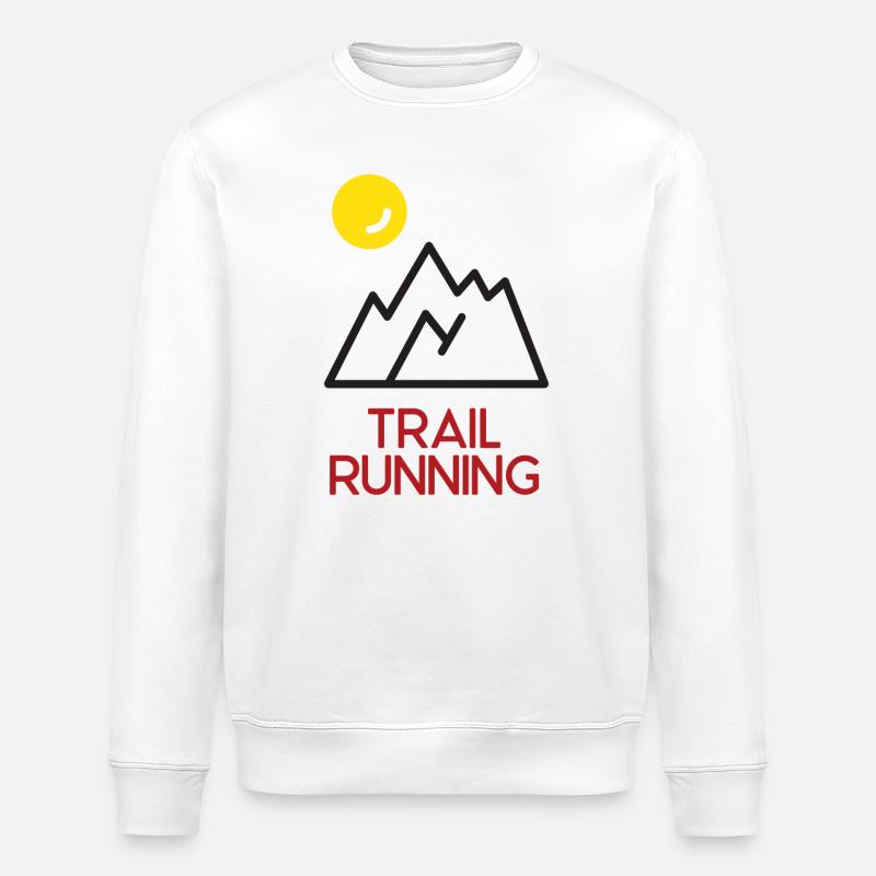 Trailrunning - Stanley/Stella Unisex Bio-Sweatshirt ROLLER - Weiß