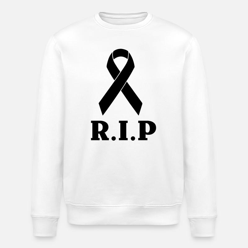 Ruhe in Frieden - Stanley/Stella Unisex Bio-Sweatshirt ROLLER - Weiß