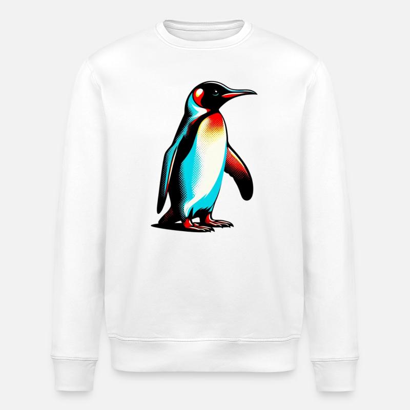 Pingouin - Sweat bio ROLLER Stanley/Stella Unisexe - blanc