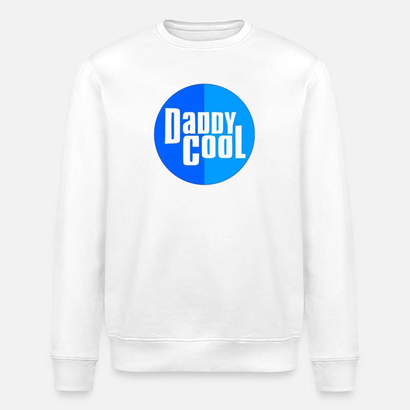 Cooler Papa - Stanley/Stella Unisex Bio-Sweatshirt ROLLER - Weiß
