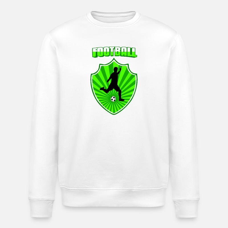 Fußball - Stanley/Stella Unisex Bio-Sweatshirt ROLLER - Weiß