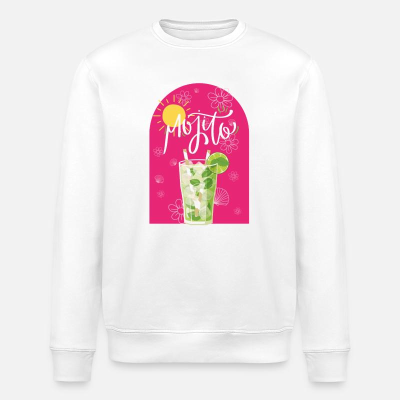 Mojito - Stanley/Stella Unisex Bio-Sweatshirt ROLLER - Weiß