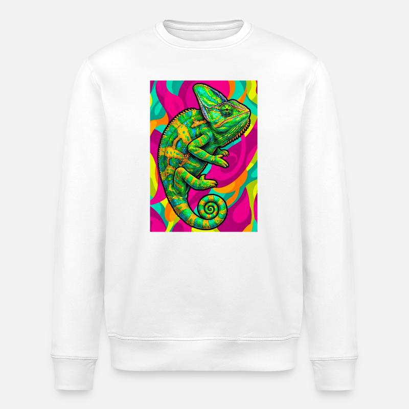 Chamäleon - Stanley/Stella Unisex Bio-Sweatshirt ROLLER - Weiß
