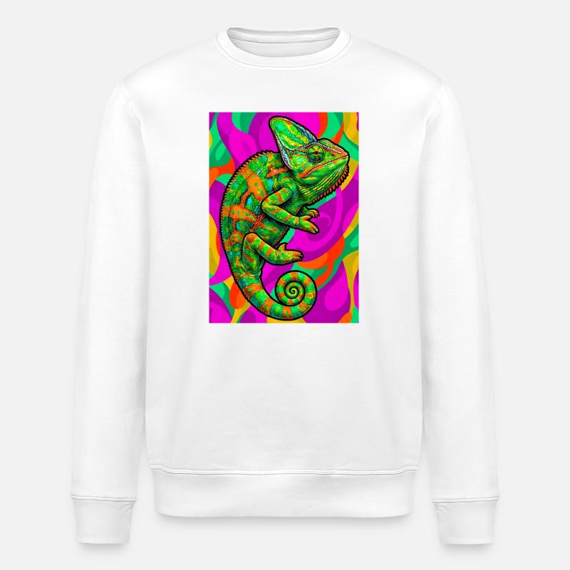 Chamäleon - Stanley/Stella Unisex Bio-Sweatshirt ROLLER - Weiß