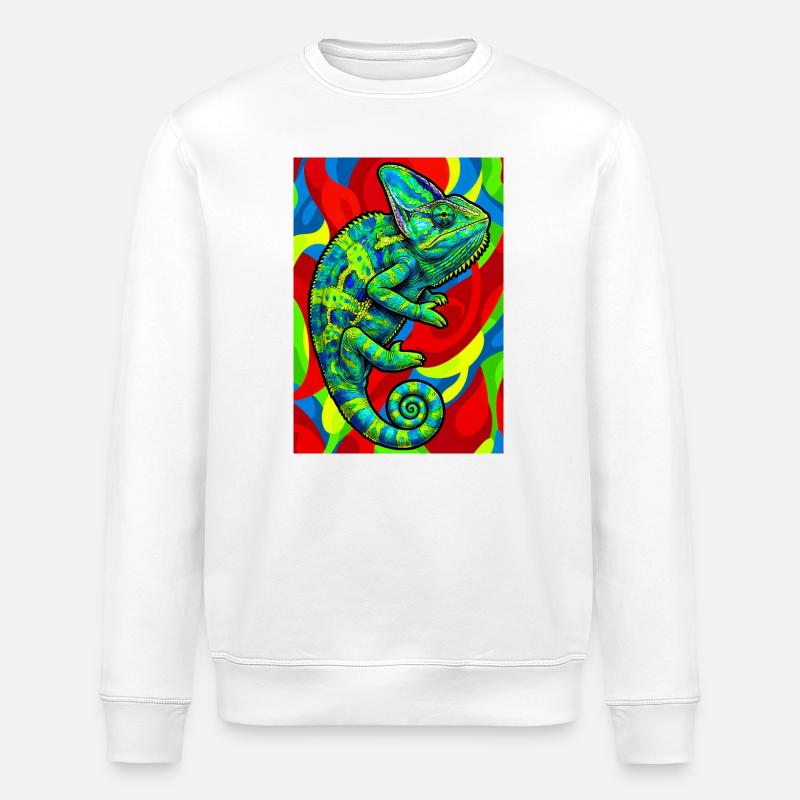 Chamäleon - Stanley/Stella Unisex Bio-Sweatshirt ROLLER - Weiß
