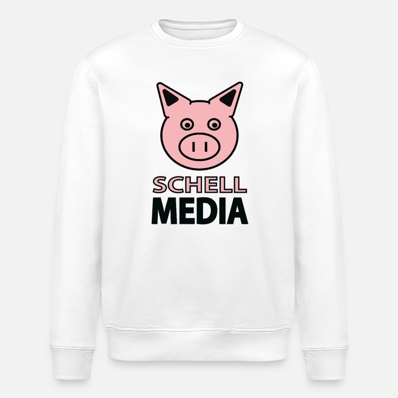 Sau Schell Media - Social Media - Stanley/Stella Unisex Bio-Sweatshirt ROLLER - Weiß