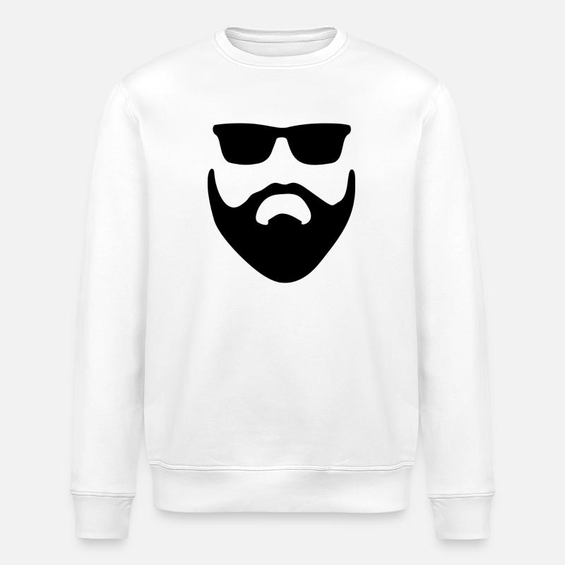 Summer Beard - Stanley/Stella Unisex Bio-Sweatshirt ROLLER - Weiß