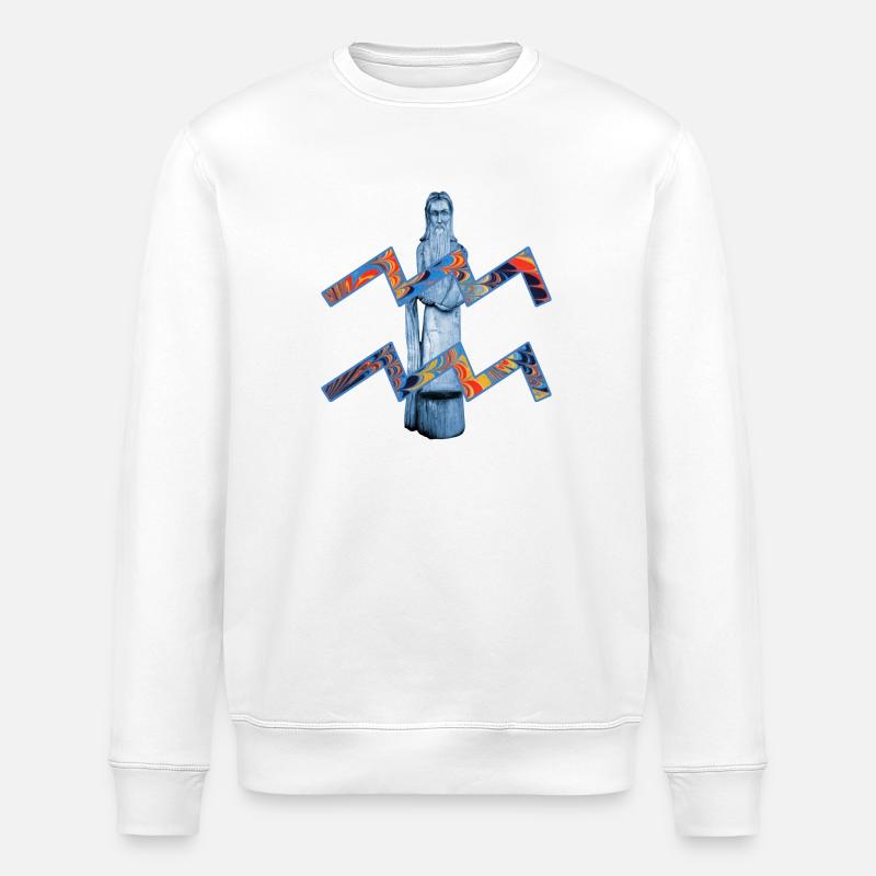 wassermann e 58 - Stanley/Stella Unisex Bio-Sweatshirt ROLLER - Weiß