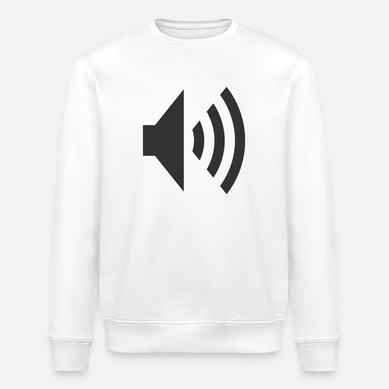 Lautsprecher - Stanley/Stella Unisex Bio-Sweatshirt ROLLER - Weiß