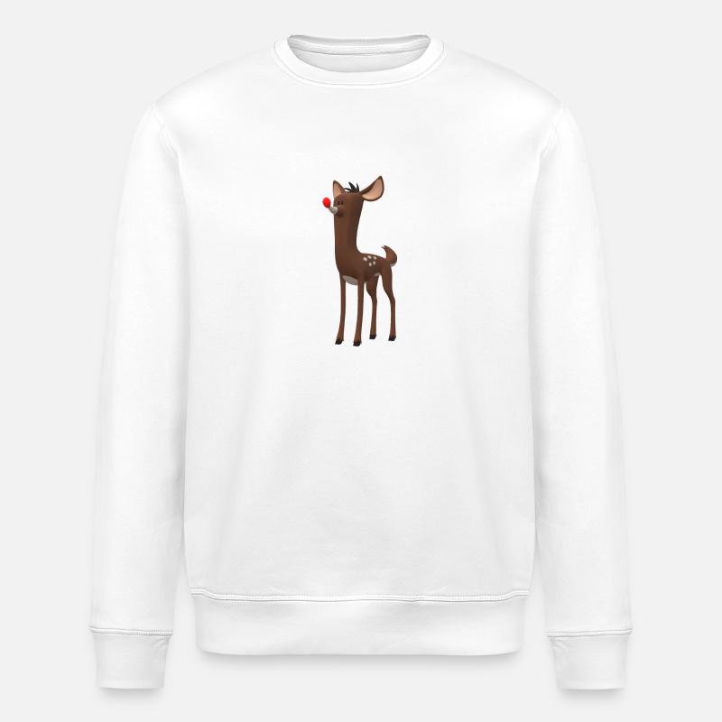 Rudolf - Stanley/Stella Unisex Bio-Sweatshirt ROLLER - Weiß