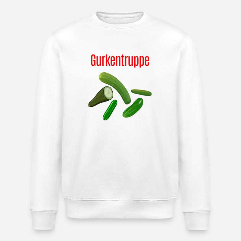 Gurkentruppe - Stanley/Stella Unisex Bio-Sweatshirt ROLLER - Weiß