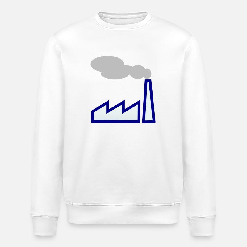 industry! Gift Idea Gift Idea - Stanley/Stella ROLLER Unisex Organic Sweatshirt - white