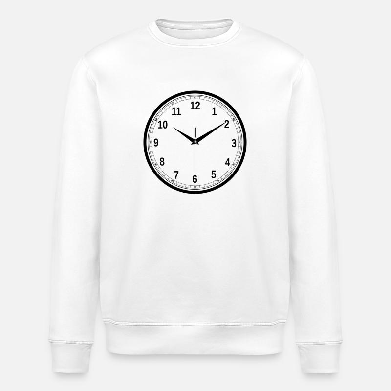 Uhr - Stanley/Stella Unisex Bio-Sweatshirt ROLLER - Weiß