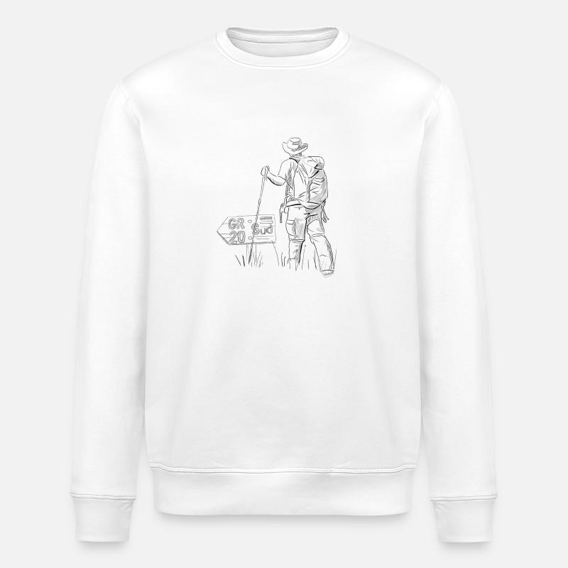 gr20 - Sweat bio ROLLER Stanley/Stella Unisexe - blanc