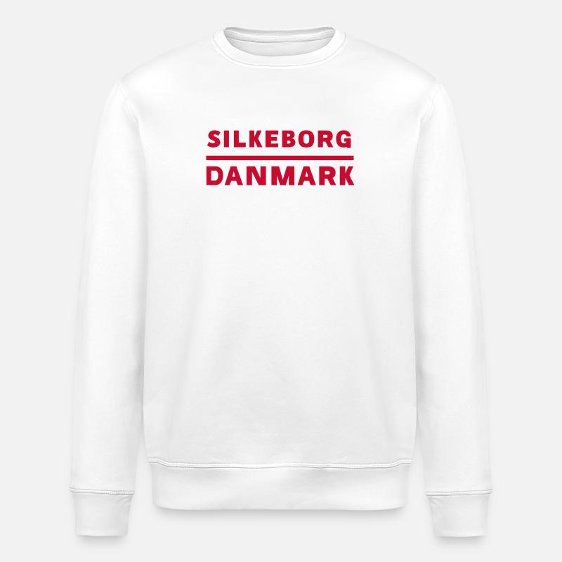 Silkeborg, Danemark - Sweat bio ROLLER Stanley/Stella Unisexe - blanc
