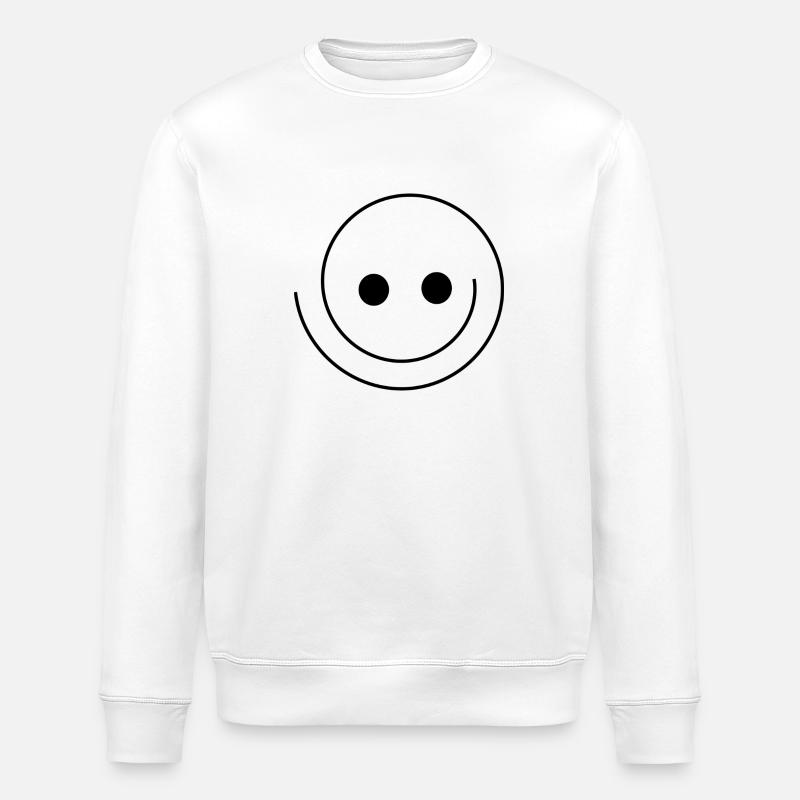 smile - Stanley/Stella Unisex Bio-Sweatshirt ROLLER - Weiß