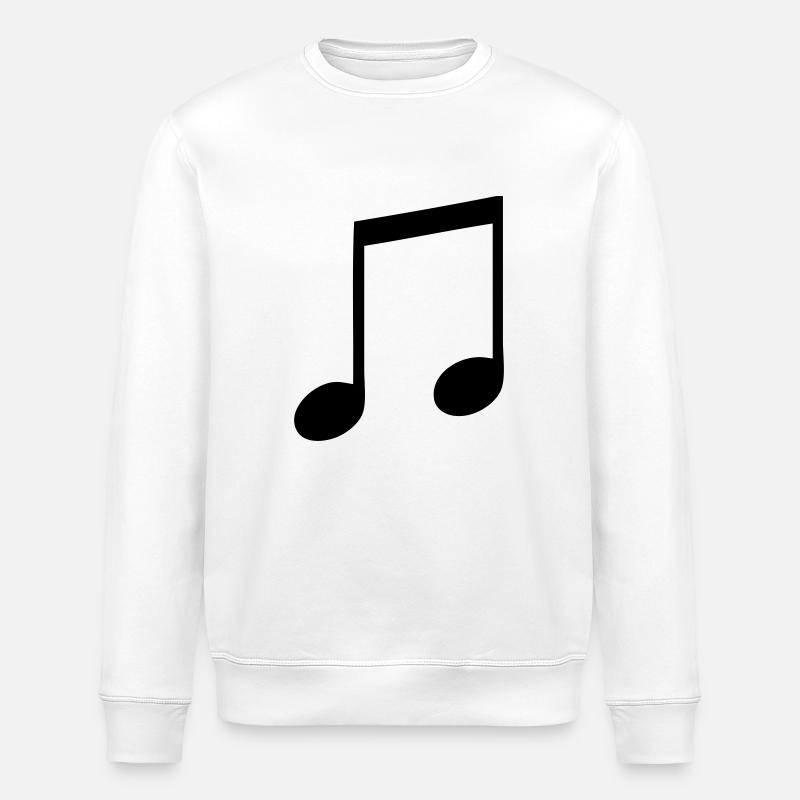 music - Sweat bio ROLLER Stanley/Stella Unisexe - blanc