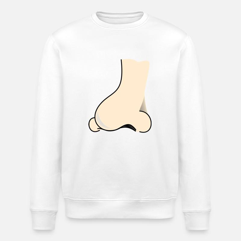 nez - Sweat bio ROLLER Stanley/Stella Unisexe - blanc