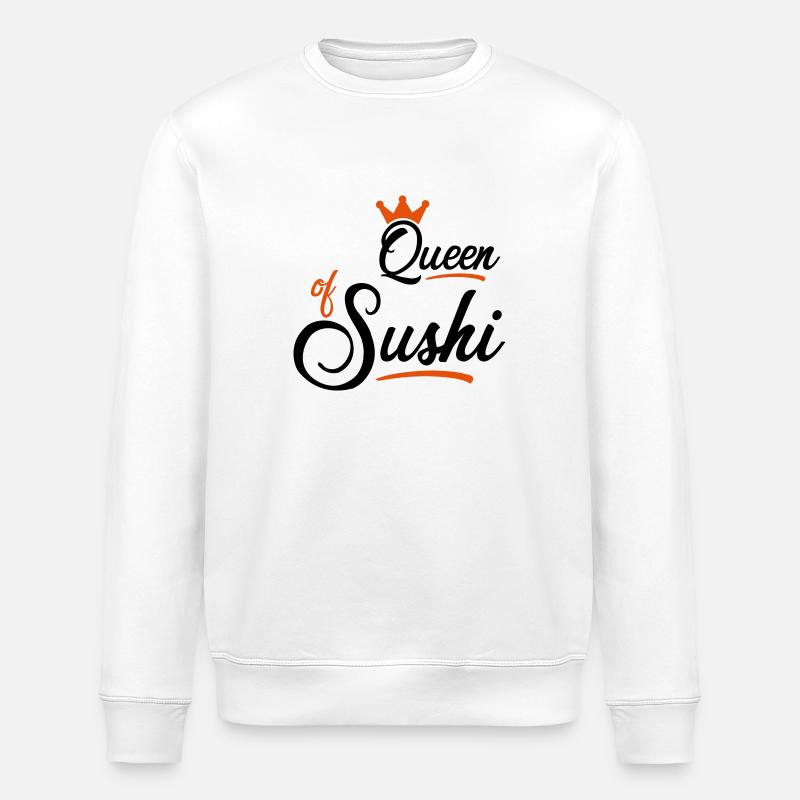 Sushi - Stanley/Stella Unisex Bio-Sweatshirt ROLLER - Weiß