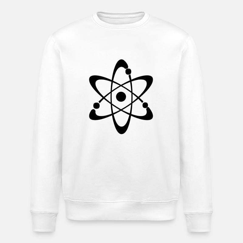 Atom - Stanley/Stella Unisex Bio-Sweatshirt ROLLER - Weiß