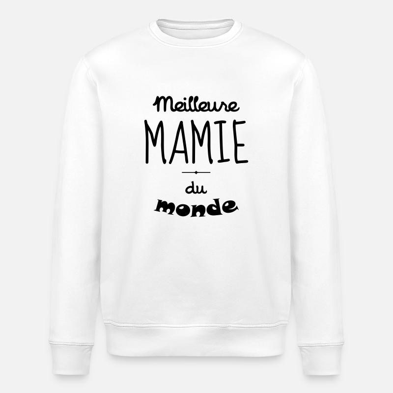 Großmütter / Oma / Mami / Großmutter / Mamy - Stanley/Stella Unisex Bio-Sweatshirt ROLLER - Weiß