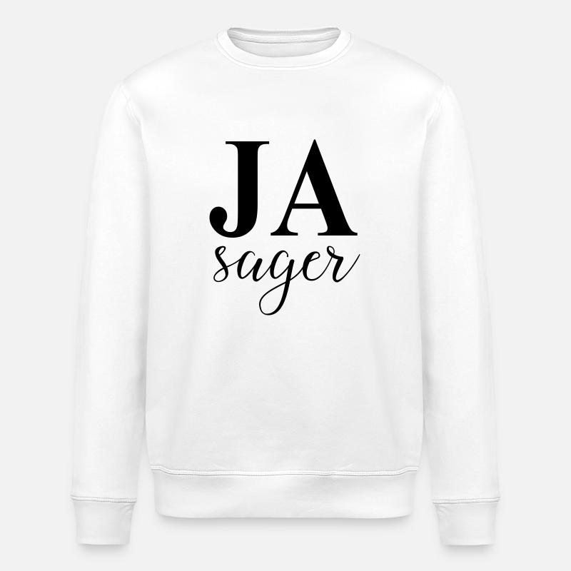 ja_sager - Stanley/Stella Unisex Bio-Sweatshirt ROLLER - Weiß