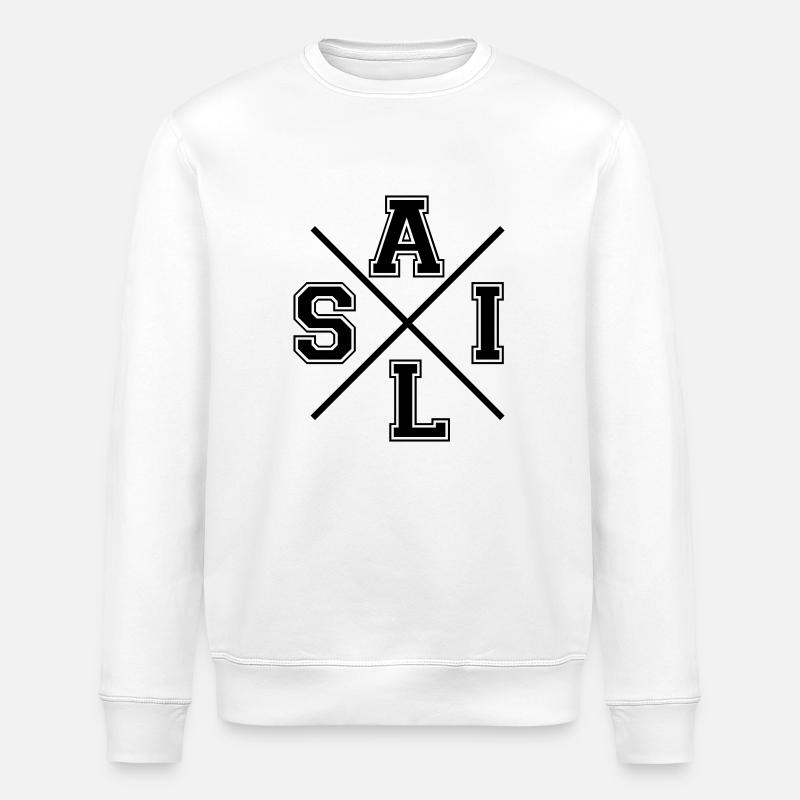 Segeln - Stanley/Stella Unisex Bio-Sweatshirt ROLLER - Weiß