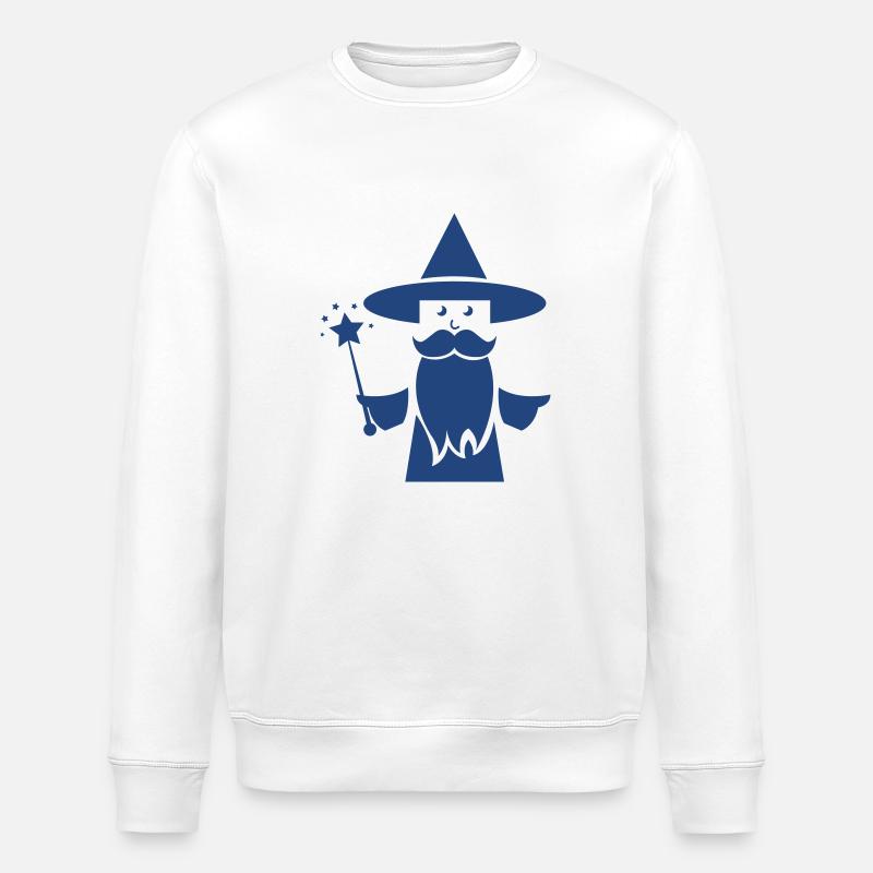 Wizard Magic - Stanley/Stella ROLLER Unisex Organic Sweatshirt - white