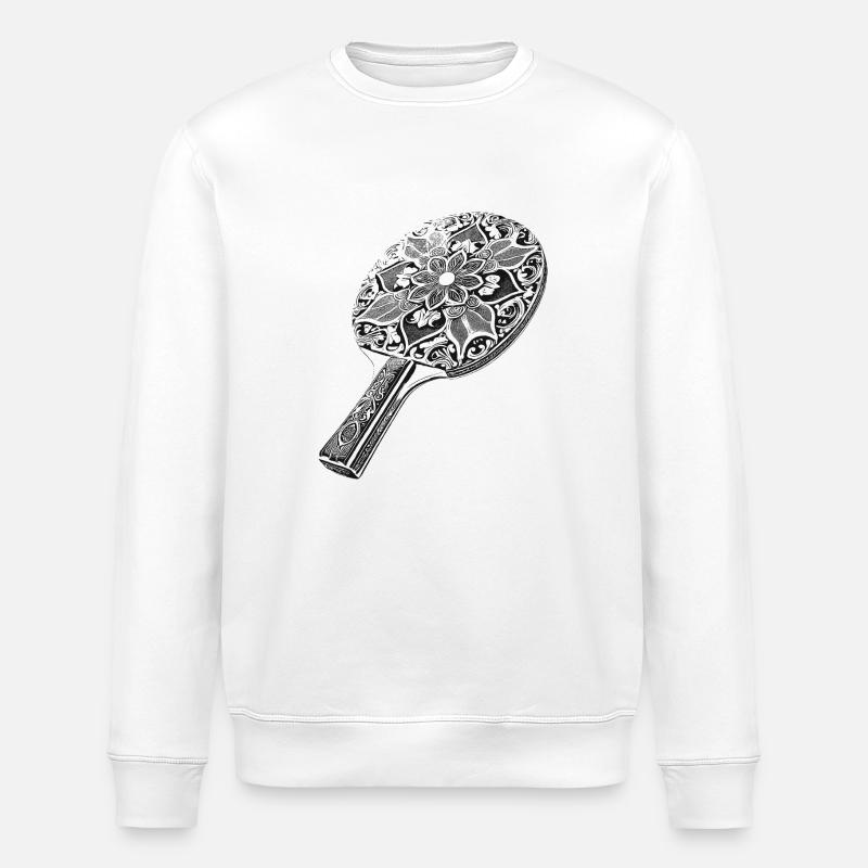 Tischtennisschläger - Stanley/Stella Unisex Bio-Sweatshirt ROLLER - Weiß