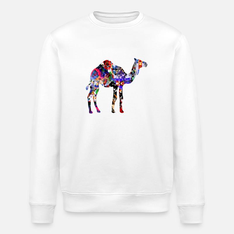 Kamel - Stanley/Stella Unisex Bio-Sweatshirt ROLLER - Weiß