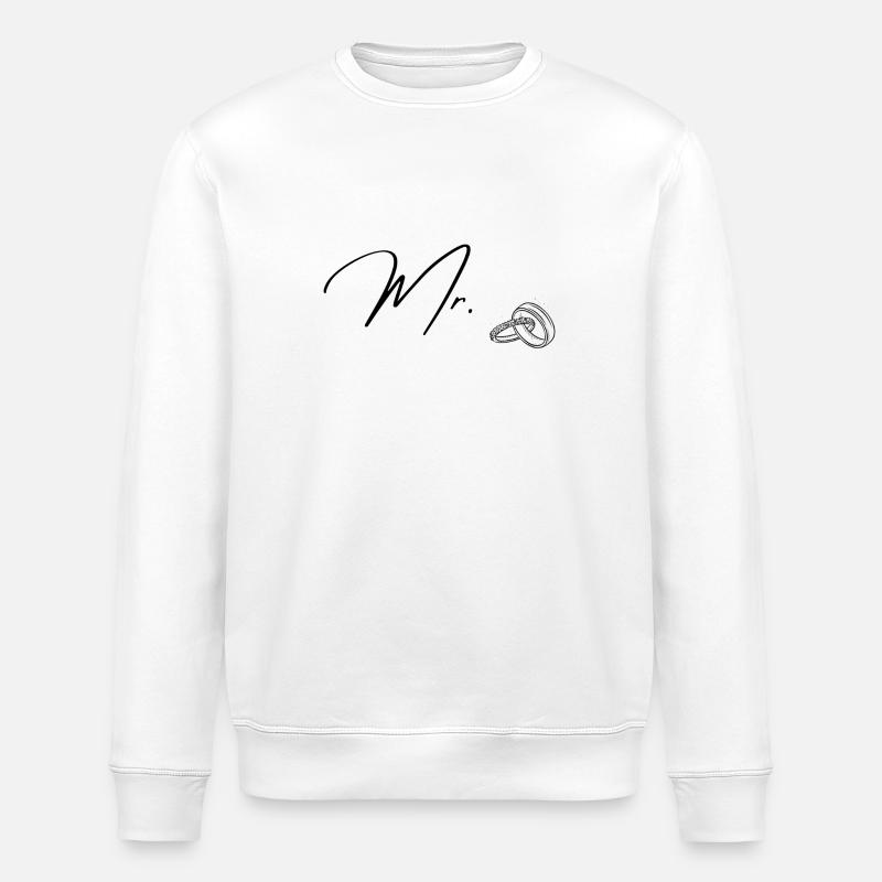Mr. Mister - Stanley/Stella Unisex Bio-Sweatshirt ROLLER - Weiß