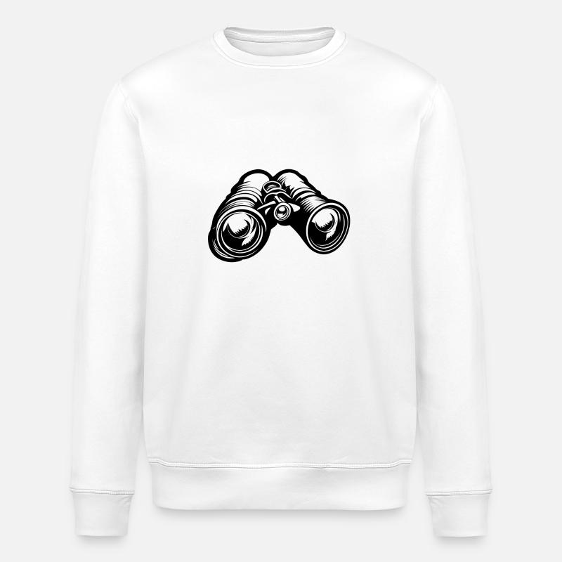 Jumelles / Observation / Observation / Aventure - Sweat bio ROLLER Stanley/Stella Unisexe - blanc
