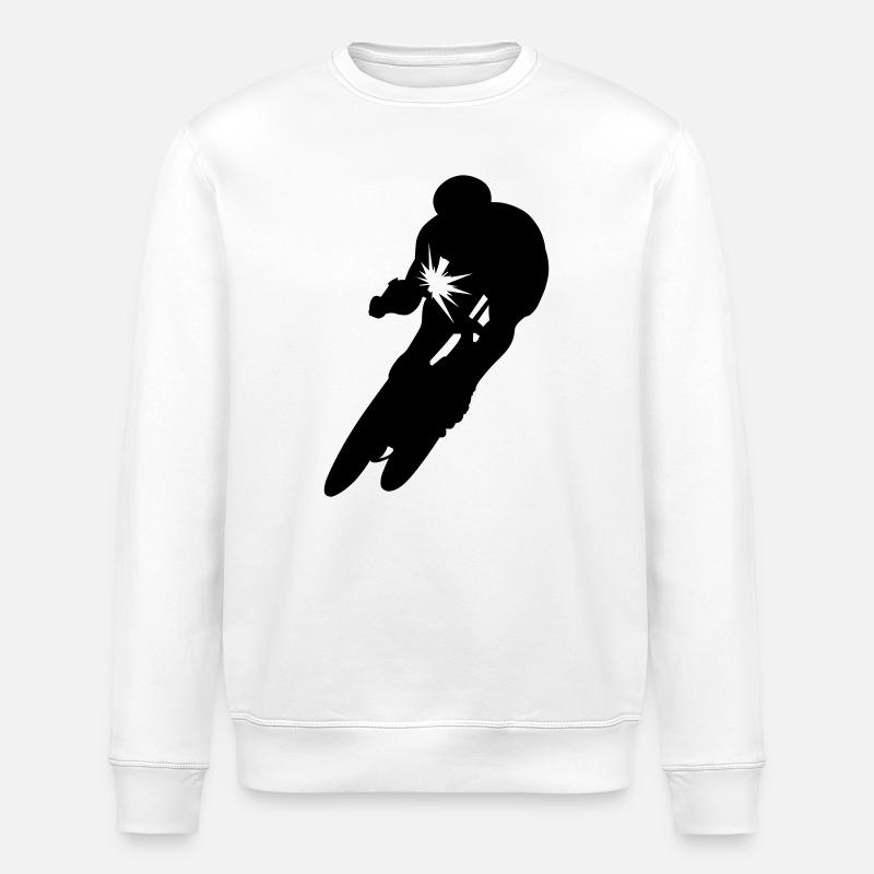 rennrad - Sweat bio ROLLER Stanley/Stella Unisexe - blanc