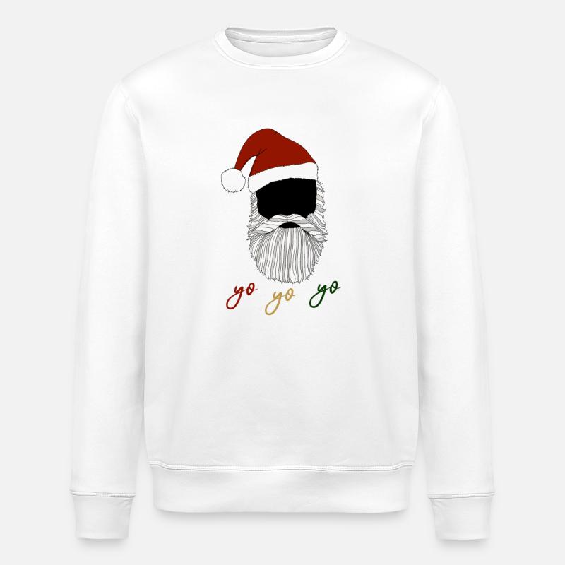 yo yo yo - Stanley/Stella Unisex Bio-Sweatshirt ROLLER - Weiß