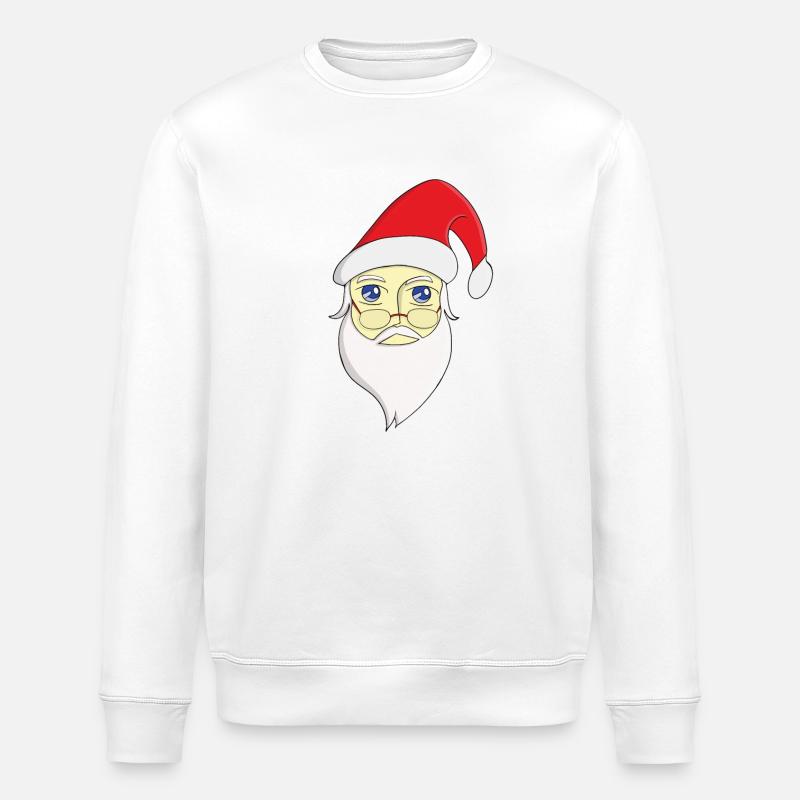 Joyeux Noël Père Noël - Sweat bio ROLLER Stanley/Stella Unisexe - blanc