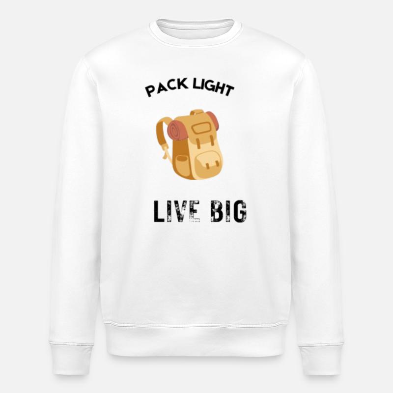 Leicht packen, groß leben - Stanley/Stella Unisex Bio-Sweatshirt ROLLER - Weiß