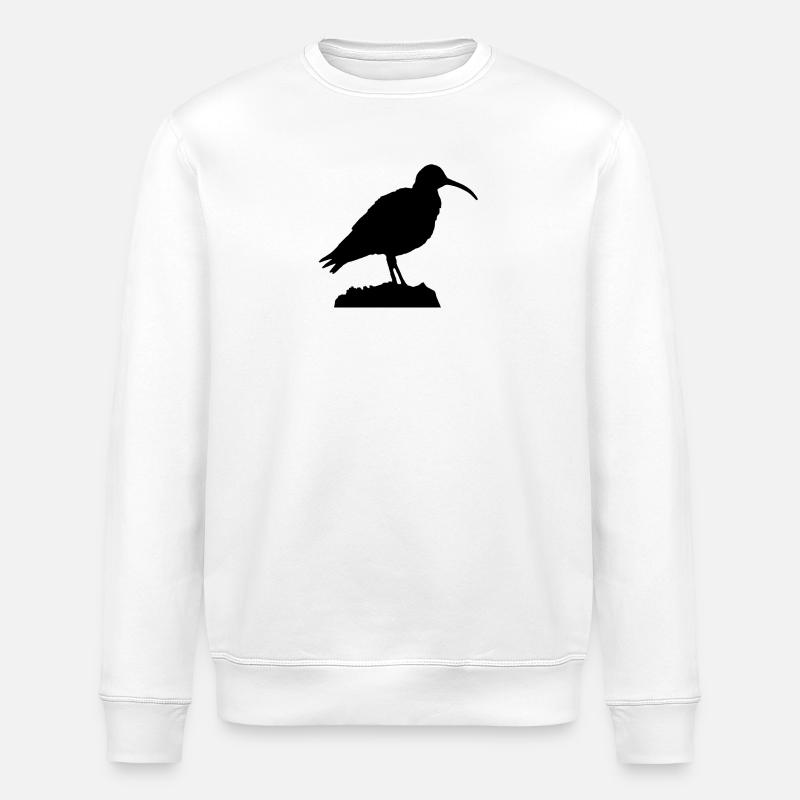 Courlis - Sweat bio ROLLER Stanley/Stella Unisexe - blanc