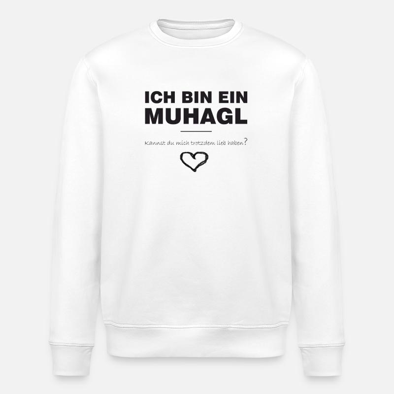 Muhagl - Stanley/Stella Unisex Bio-Sweatshirt ROLLER - Weiß