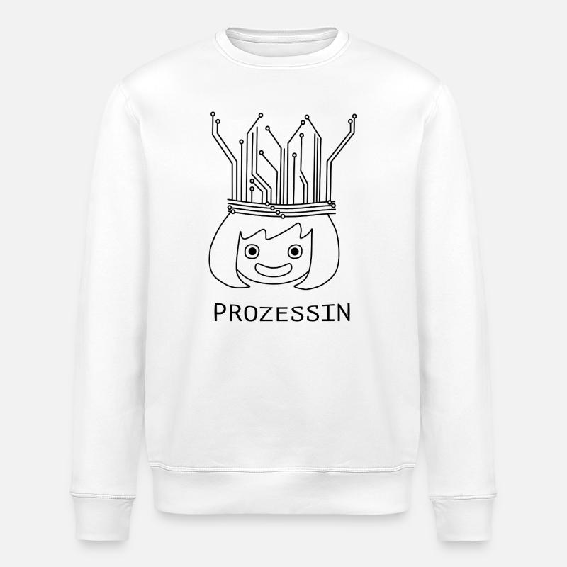 Processus avec Tech Crown - Sweat bio ROLLER Stanley/Stella Unisexe - blanc