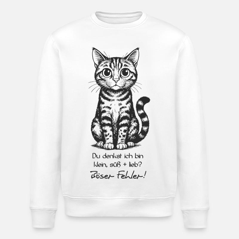 Tu crois que je suis... - Sweat bio ROLLER Stanley/Stella Unisexe - blanc