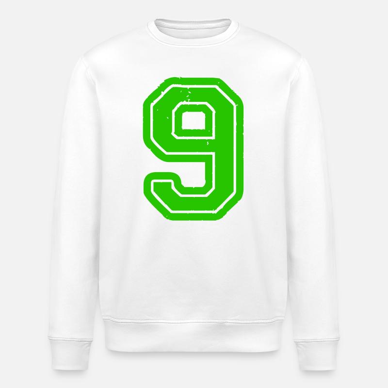 9 - Stanley/Stella ROLLER Unisex Organic Sweatshirt - white