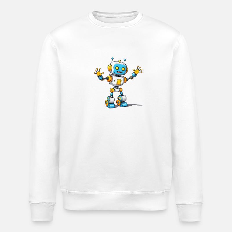 Algorithme de motivation - Sweat bio ROLLER Stanley/Stella Unisexe - blanc